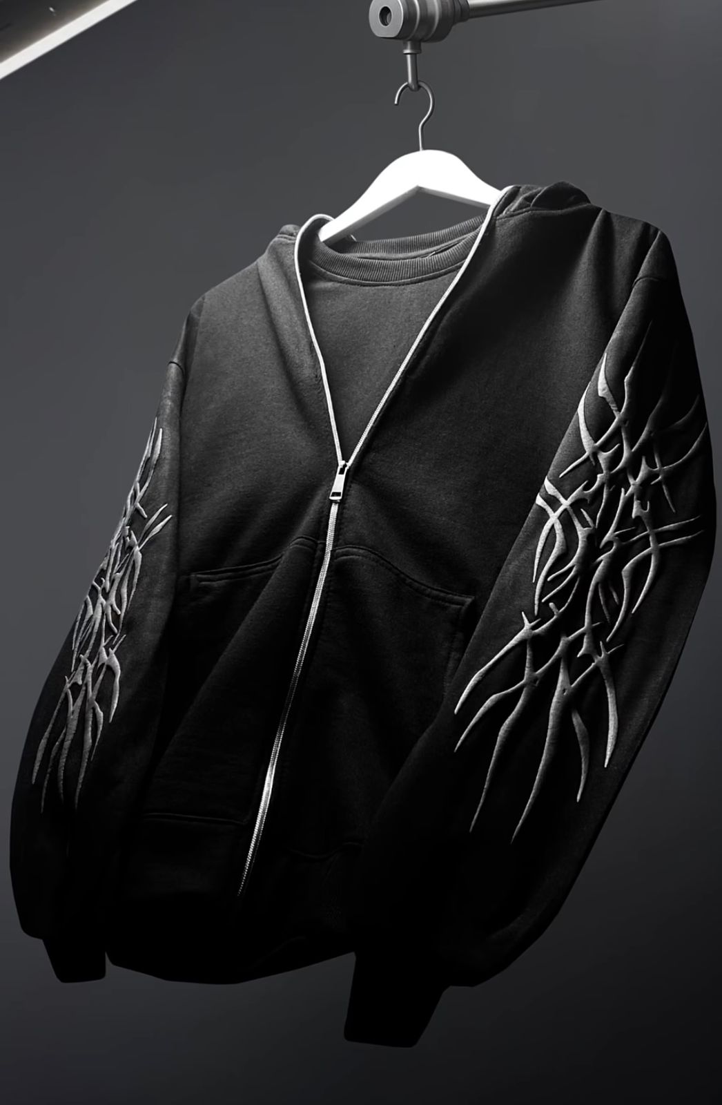 Solo Leveling Jin Woo Zipper Balaclava – Shadow Hunter Style | Noirvex