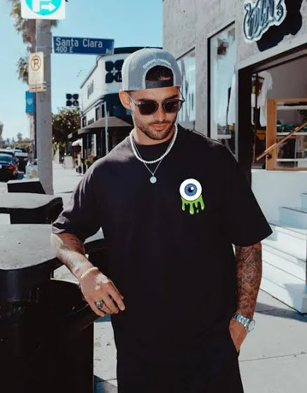 Stylish Beige Oversized Unisex T-Shirt – Minimal Streetwear Comfort | NOIRVEX